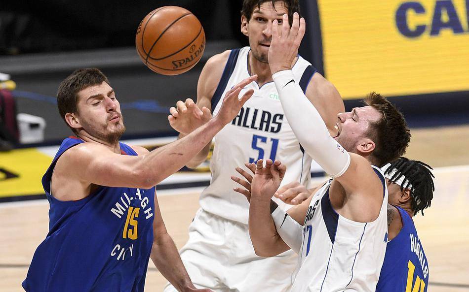  约基奇统治内线掘金轻取马刺延续不败神话